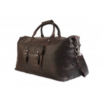 Дорожная сумка Ashwood Leather 8349 brown